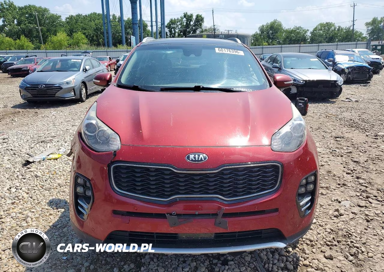 2017 Kia Sportage Sx VIN:KNDPR3A60H7167390 - 5