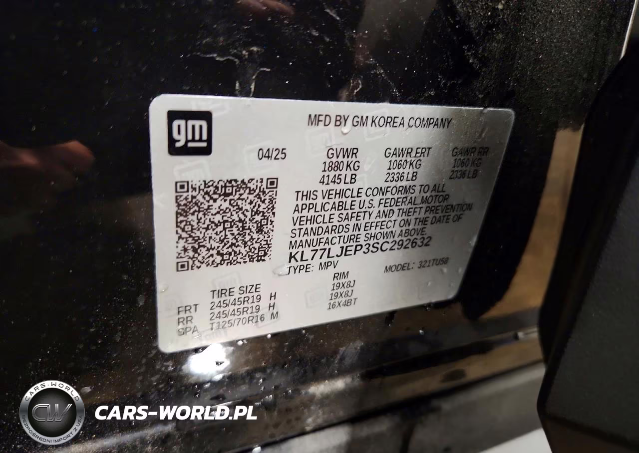 2025 Chevrolet Trax 2Rs VIN:KL77LJEP3SC292632 - 14