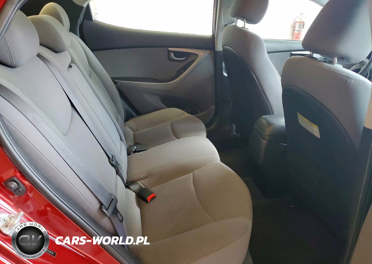 2014 Hyundai Elantra Se VIN:5NPDH4AE2EH543078 - 10