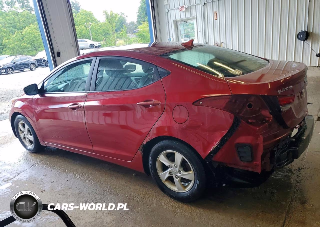 2014 Hyundai Elantra Se VIN:5NPDH4AE2EH543078 - 2