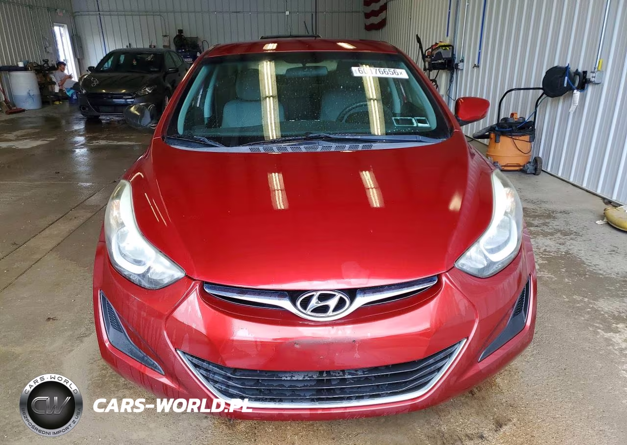 2014 Hyundai Elantra Se VIN:5NPDH4AE2EH543078 - 5