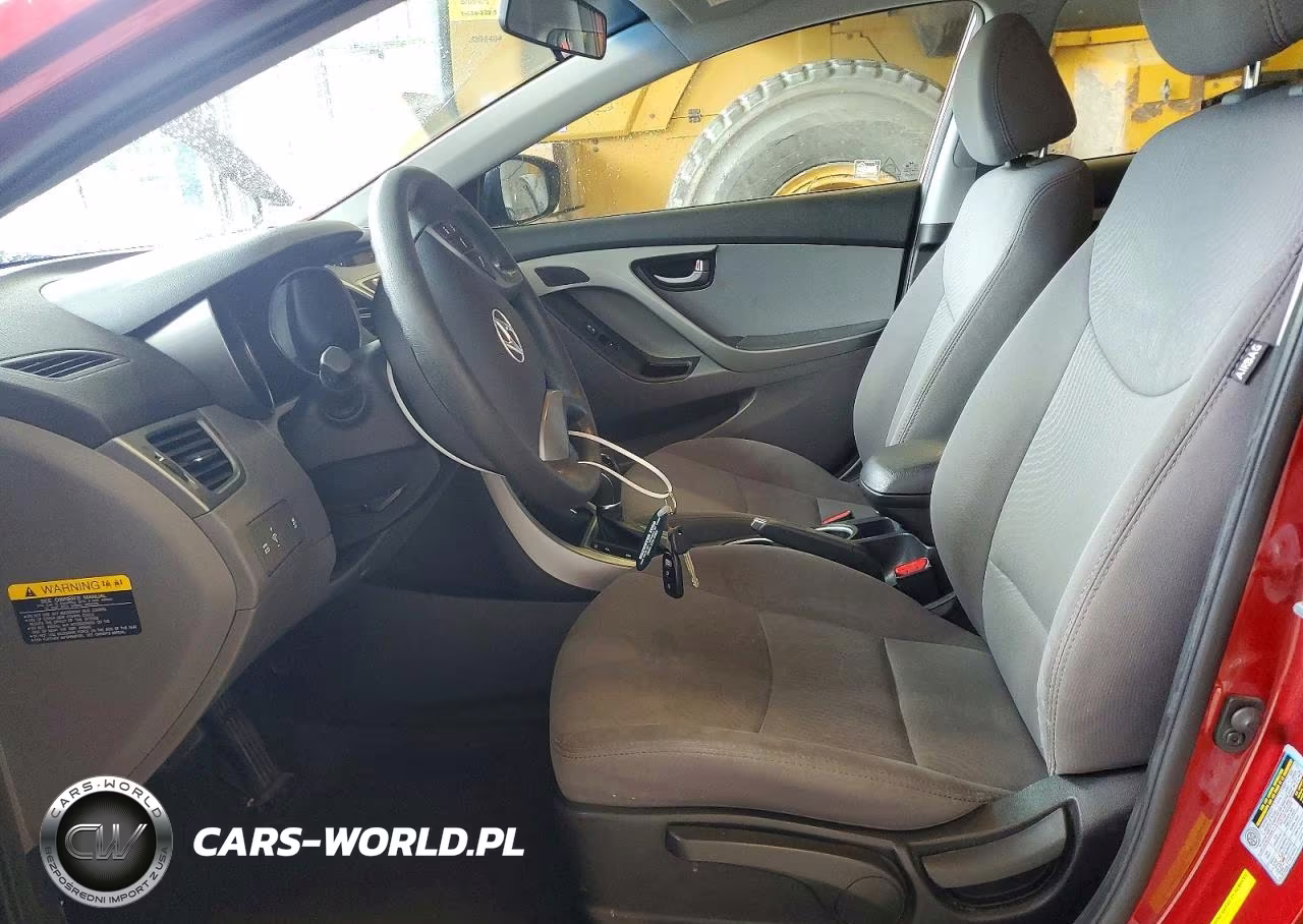 2014 Hyundai Elantra Se VIN:5NPDH4AE2EH543078 - 7
