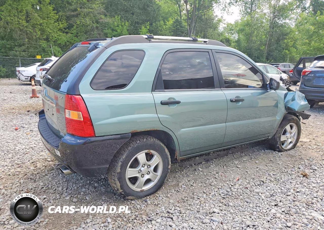 2008 Kia Sportage Lx VIN:KNDJF724X87458871 - 3