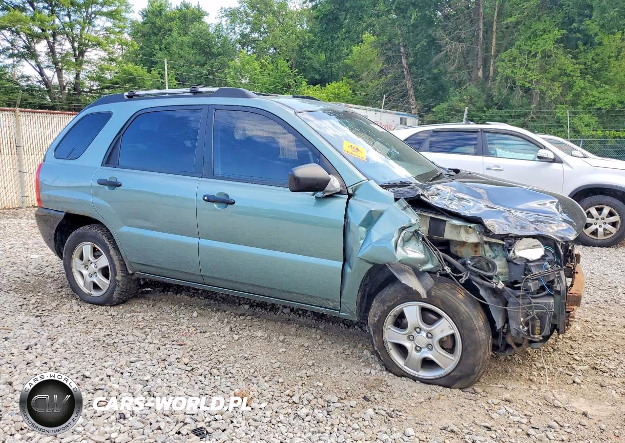 2008 Kia Sportage Lx VIN:KNDJF724X87458871 - 4