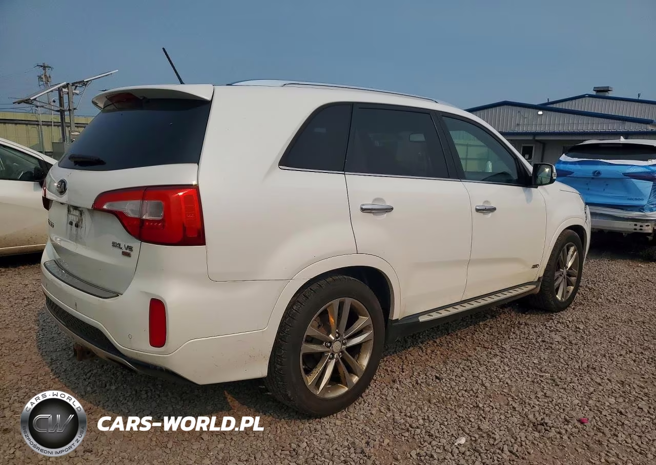 2014 Kia Sorento Sx Limited VIN:5XYKWDA76EG487653 - 3