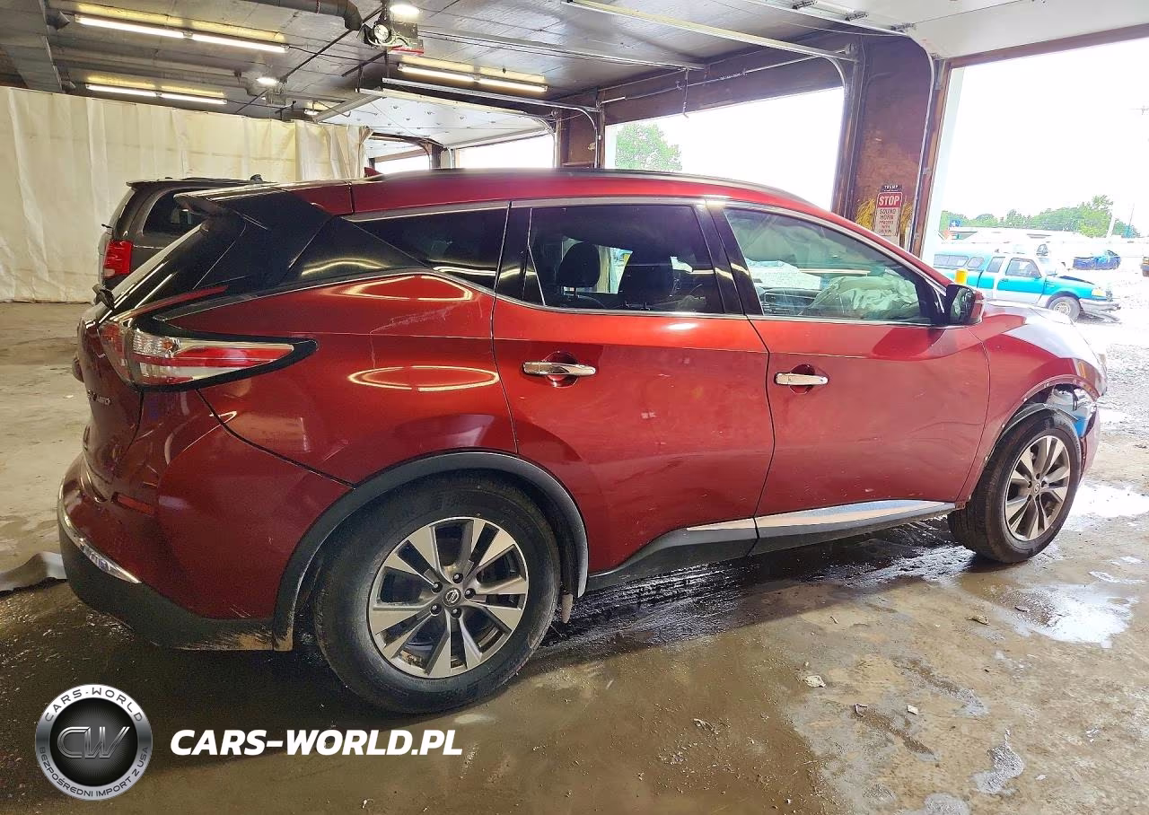 2016 Nissan Murano Sv VIN:5N1AZ2MH3GN140350 - 3