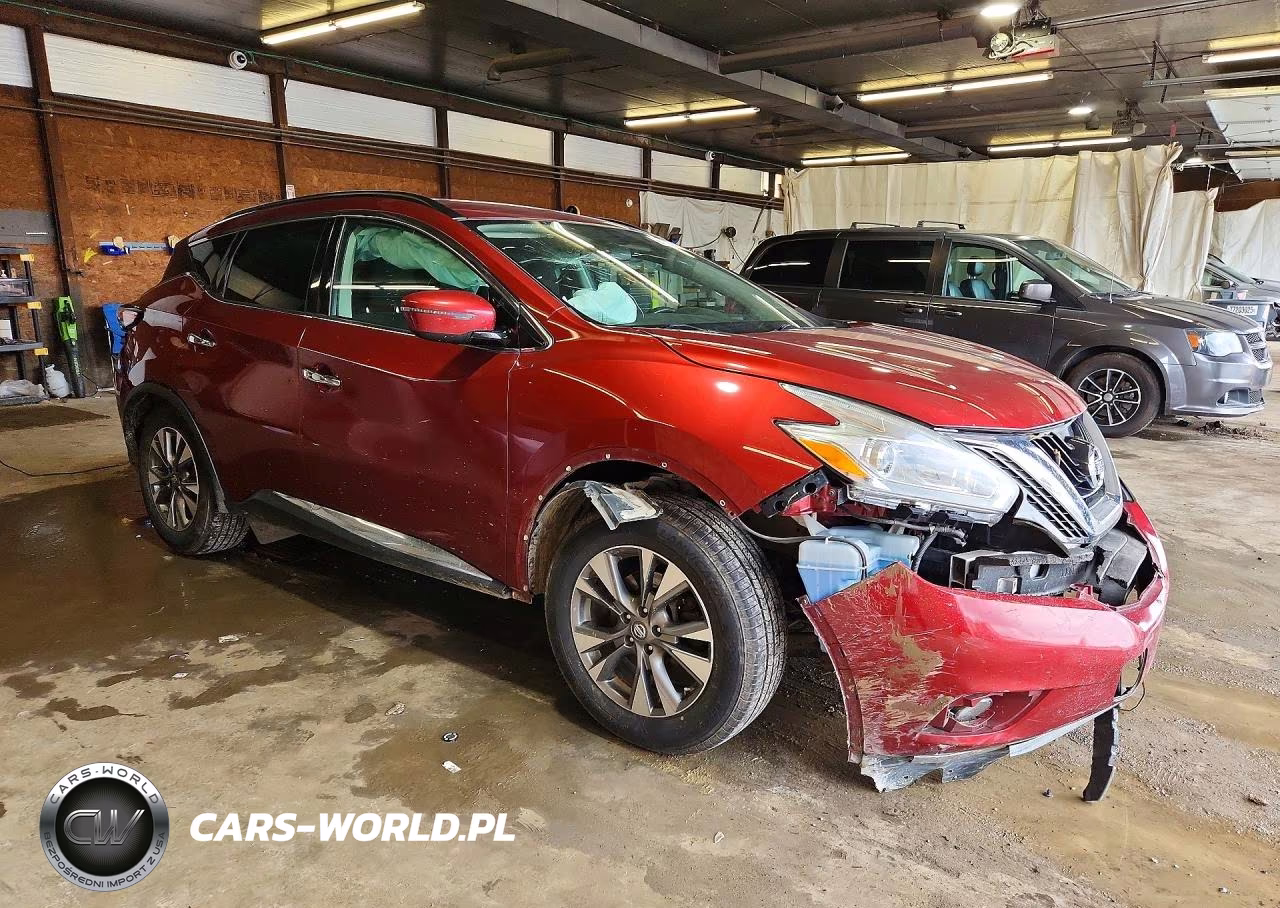 2016 Nissan Murano Sv VIN:5N1AZ2MH3GN140350 - 4