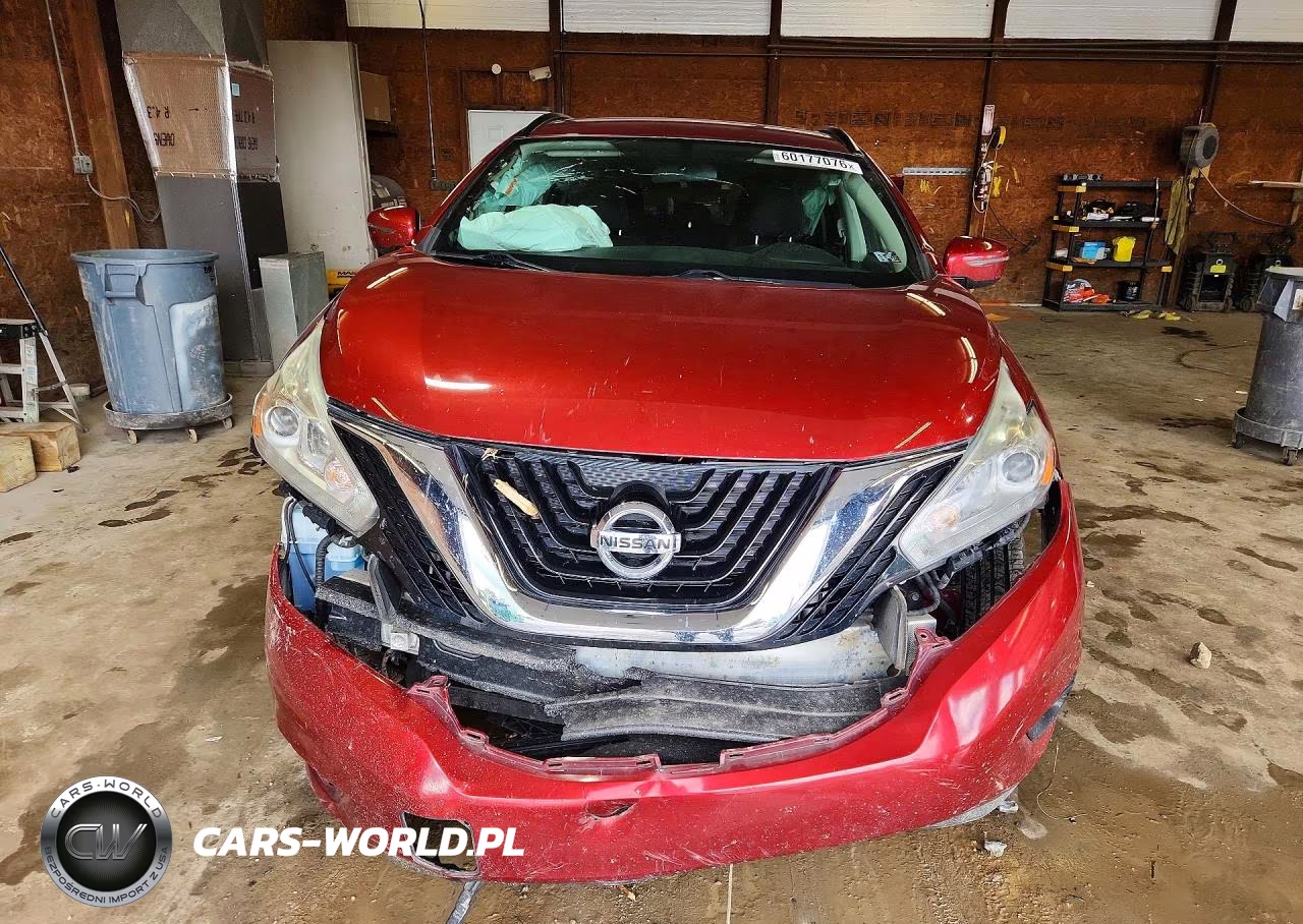 2016 Nissan Murano Sv VIN:5N1AZ2MH3GN140350 - 5