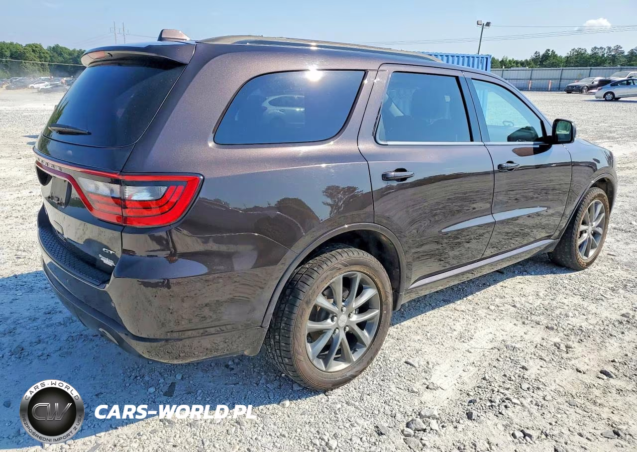 2017 Dodge Durango Gt VIN:1C4RDJDG7HC696987 - 3