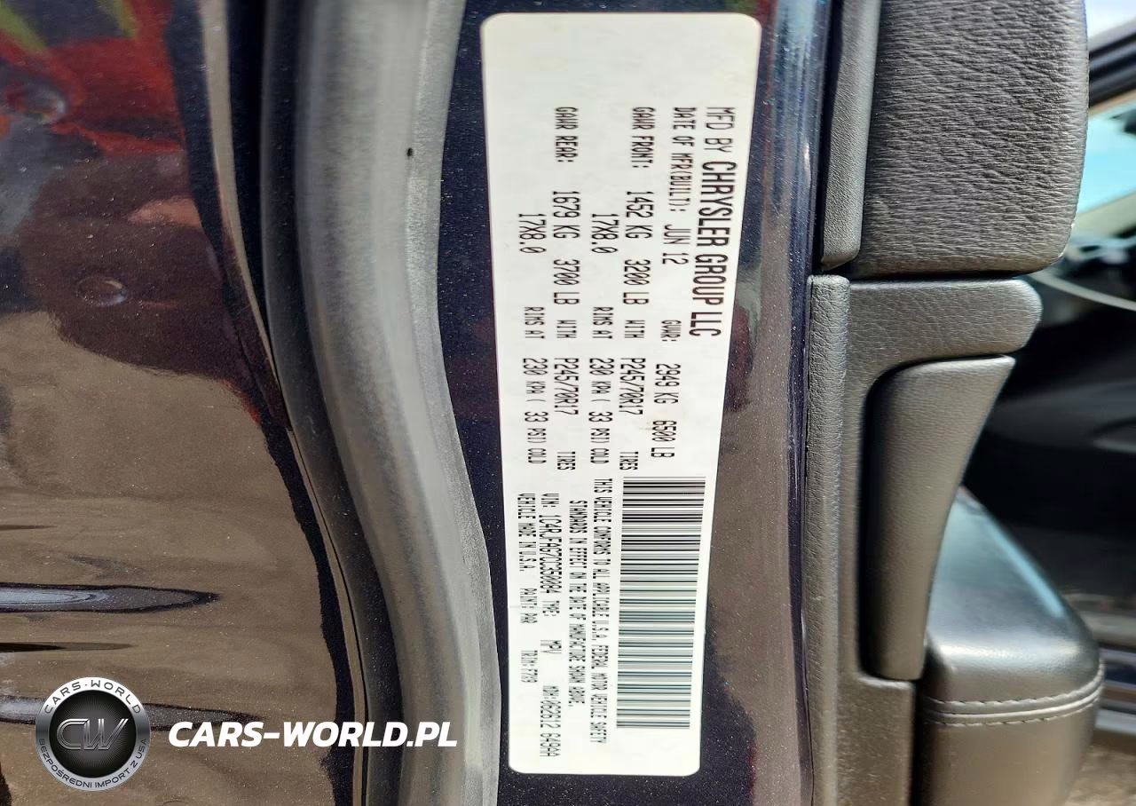 2012 Jeep Grand Cherokee Laredo VIN:1C4RJFAG7CC350084 - 13