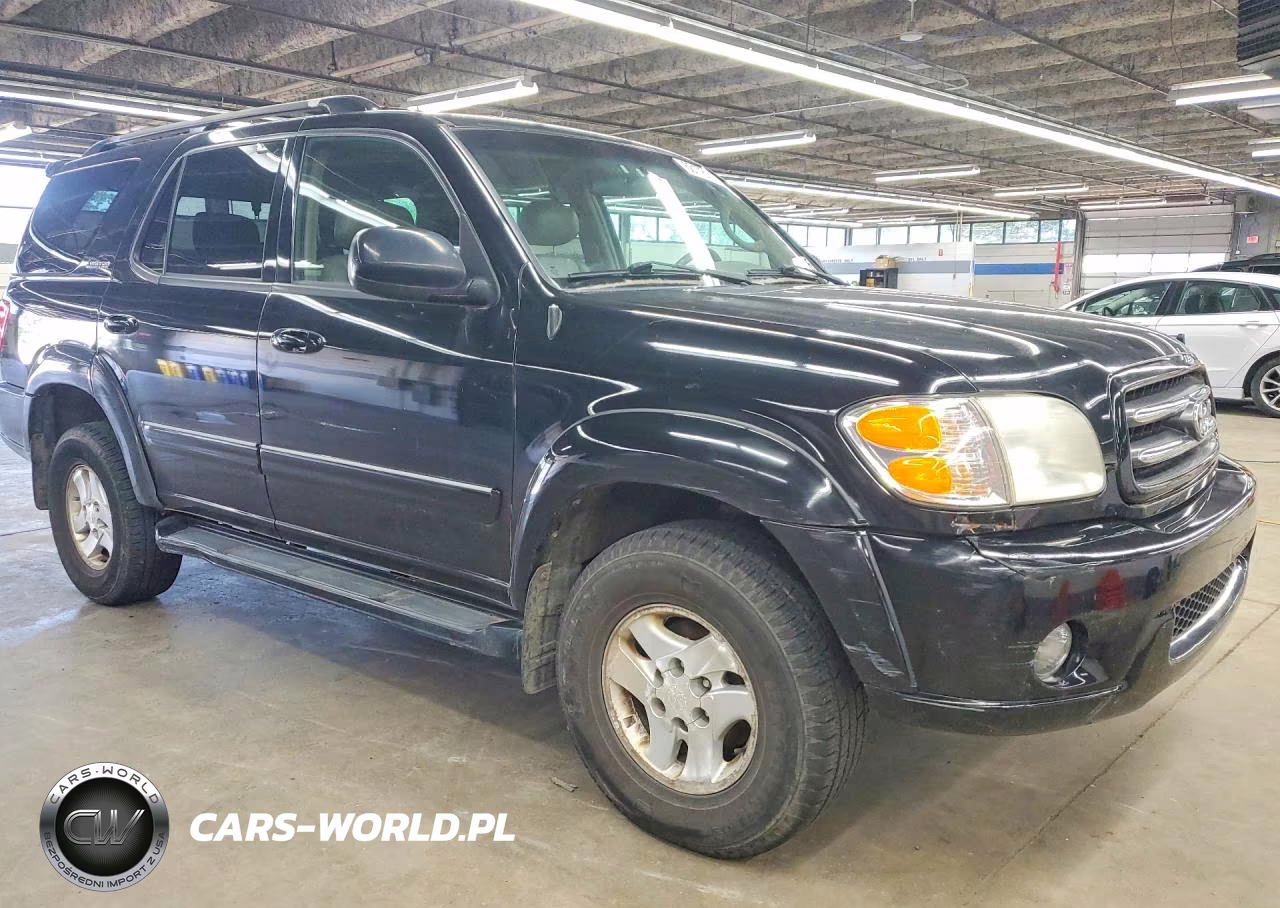 2001 Toyota Sequoia Limited VIN:5TDBT48A71S013458 - 4
