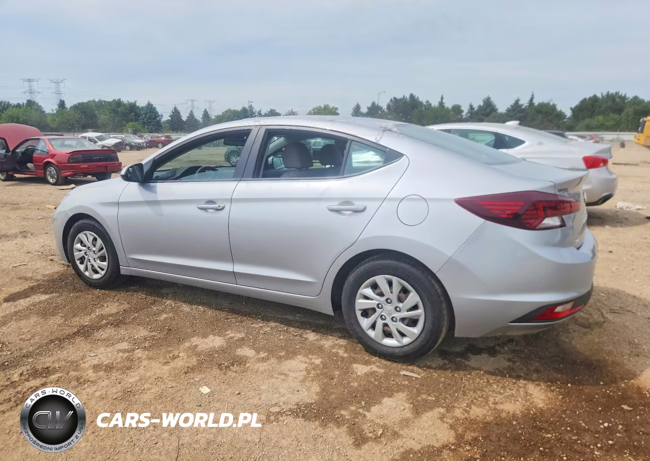 2020 Hyundai Elantra Se VIN:KMHD74LF6LU105154 - 2
