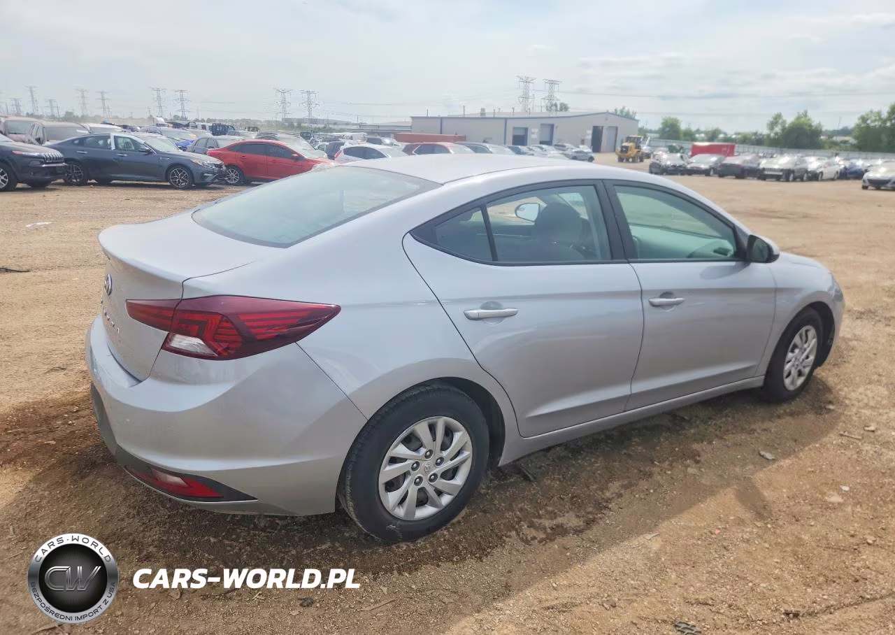 2020 Hyundai Elantra Se VIN:KMHD74LF6LU105154 - 3