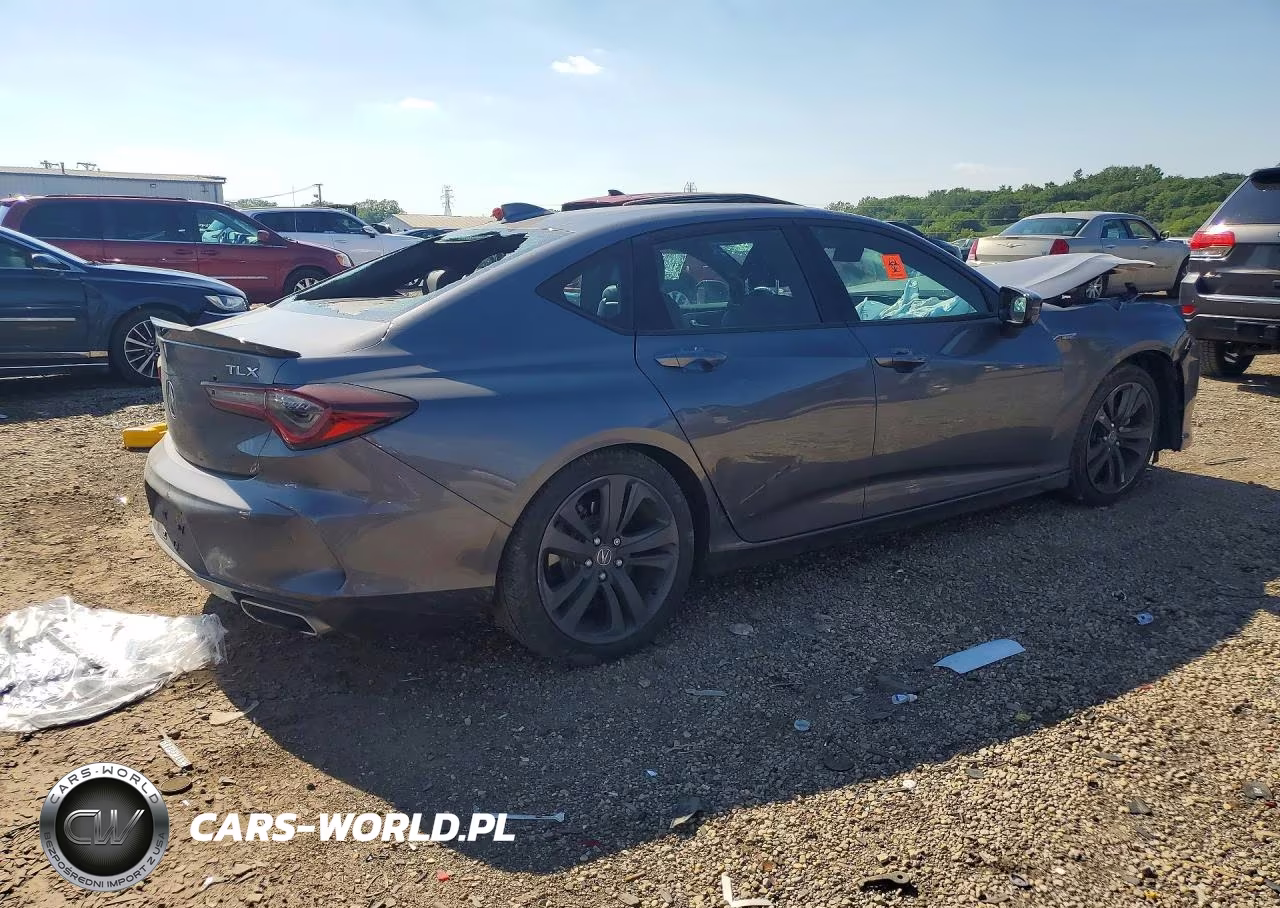 2023 Acura Tlx Tech A VIN:19UUB5F55PA000304 - 3