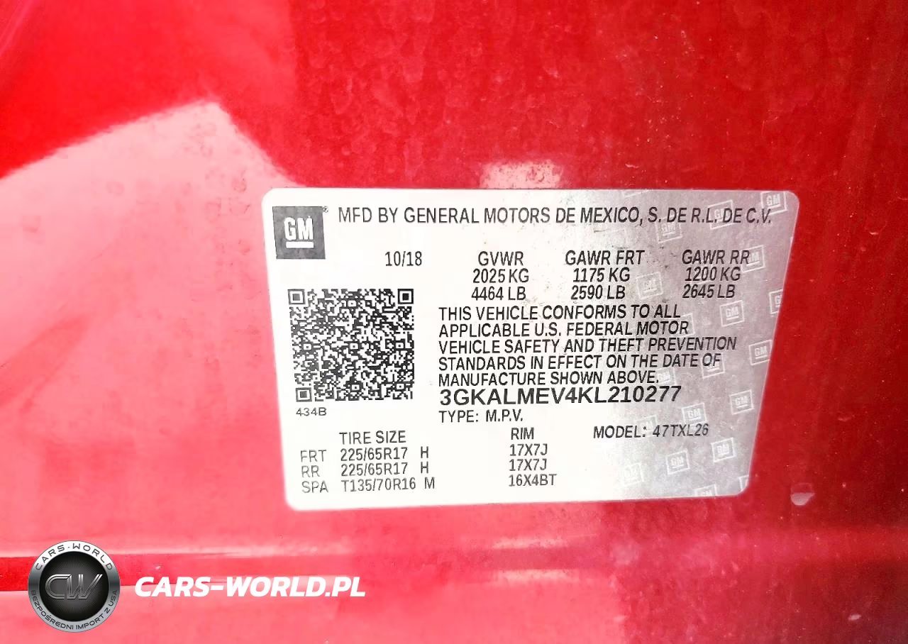 2019 GMC Terrain Sle VIN:3GKALMEV4KL210277 - 13