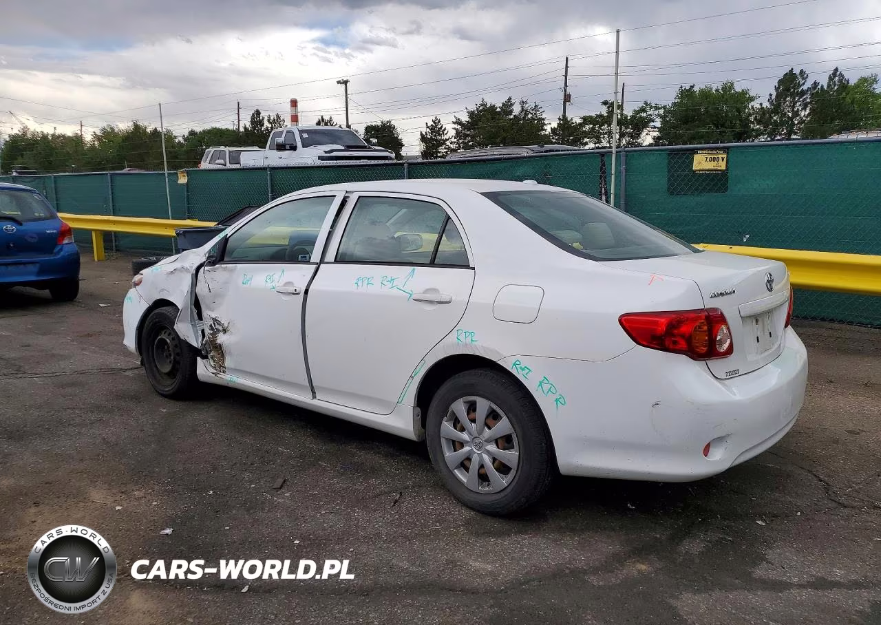 2009 Toyota Corolla Le VIN:JTDBL40E69J031019 - 2