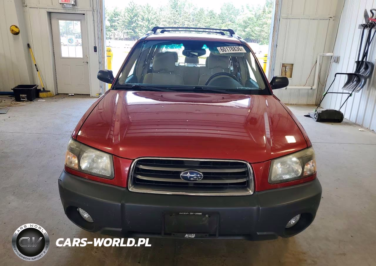 2003 Subaru Forester 2.5X VIN:JF1SG63603H742238 - 5