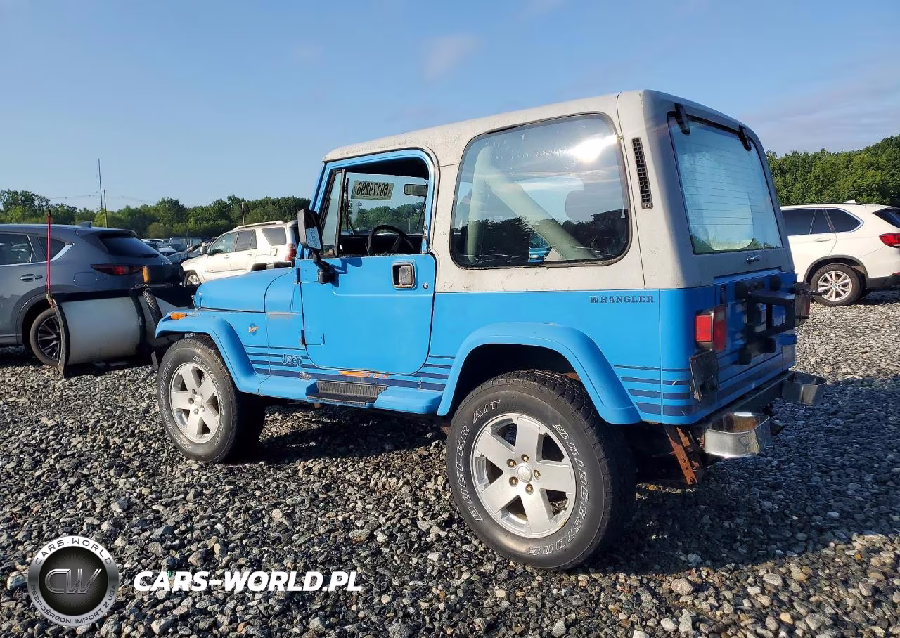 1989 Jeep Wrangler - Yj Islander VIN:2J4FY39T9KJ167802 - 2