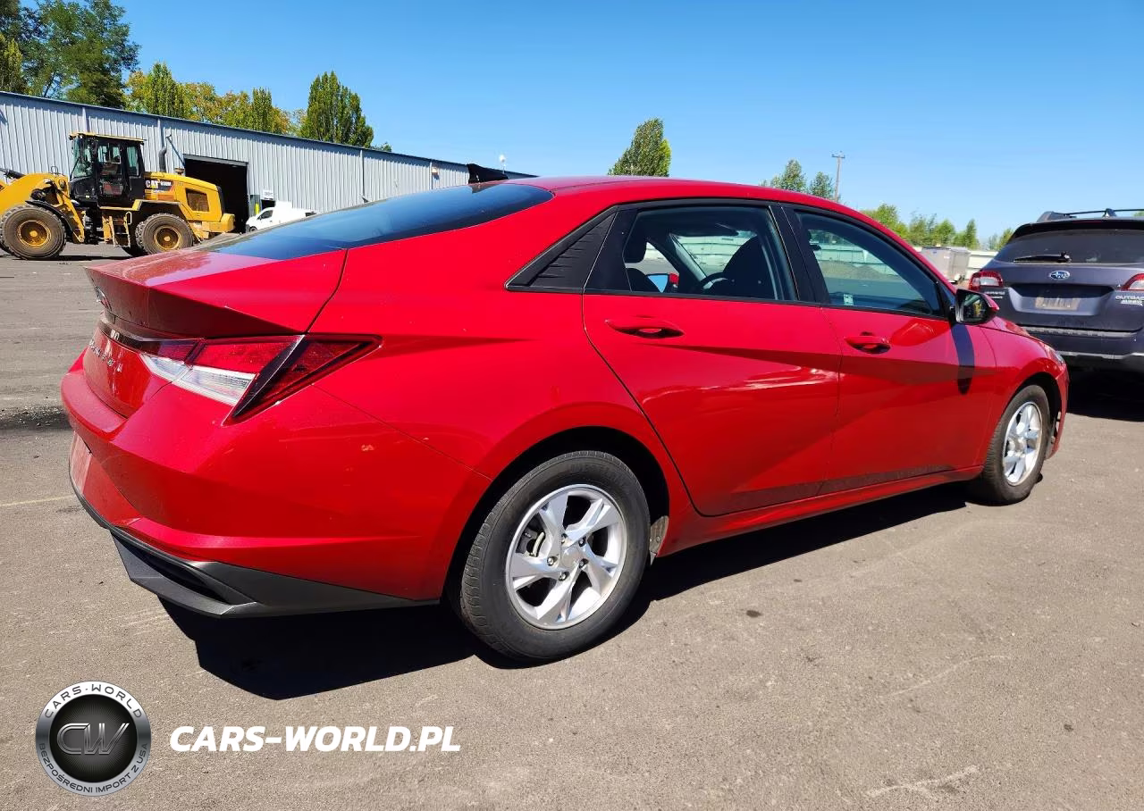2021 Hyundai Elantra Se VIN:KMHLL4AG9MU124317 - 3