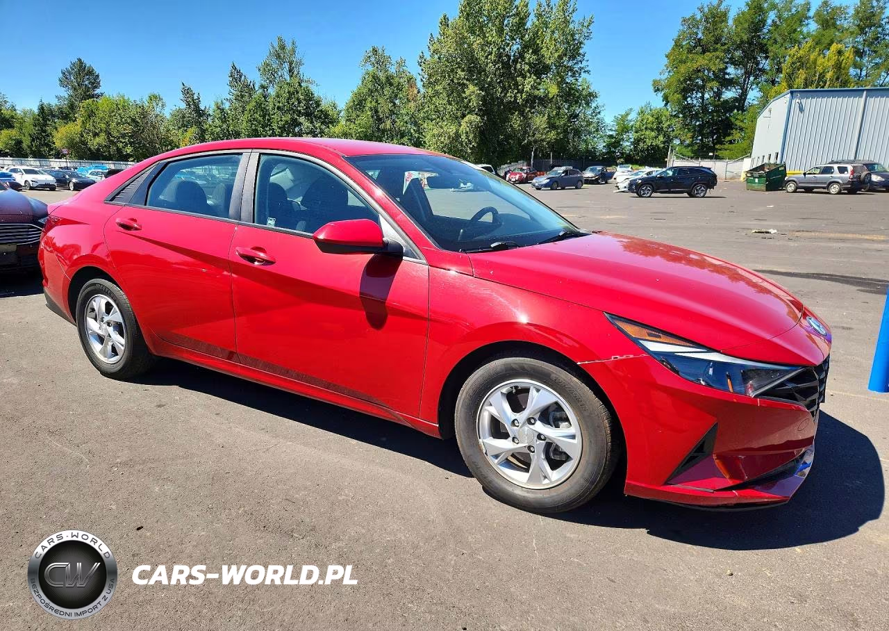 2021 Hyundai Elantra Se VIN:KMHLL4AG9MU124317 - 4