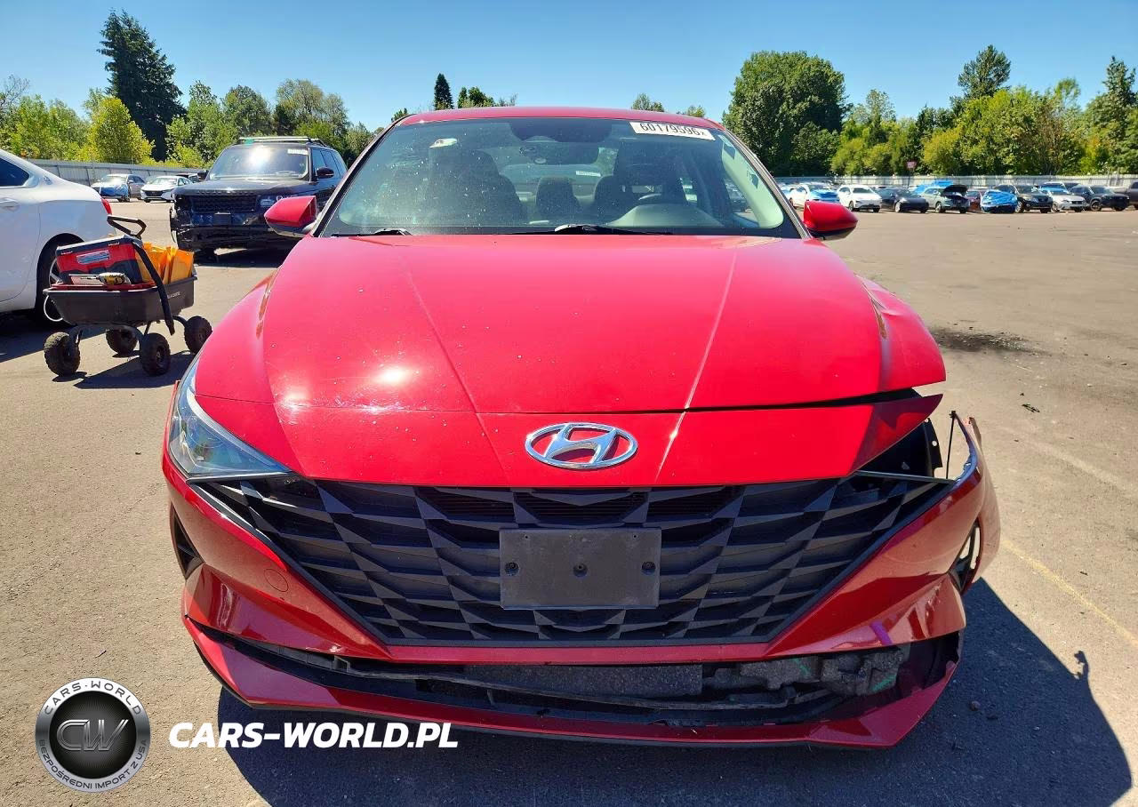 2021 Hyundai Elantra Se VIN:KMHLL4AG9MU124317 - 5