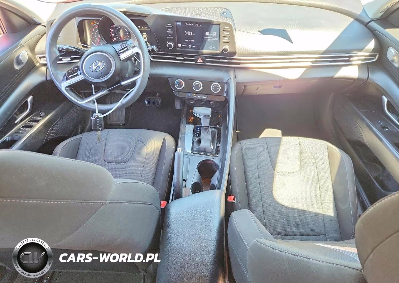 2021 Hyundai Elantra Se VIN:KMHLL4AG9MU124317 - 8