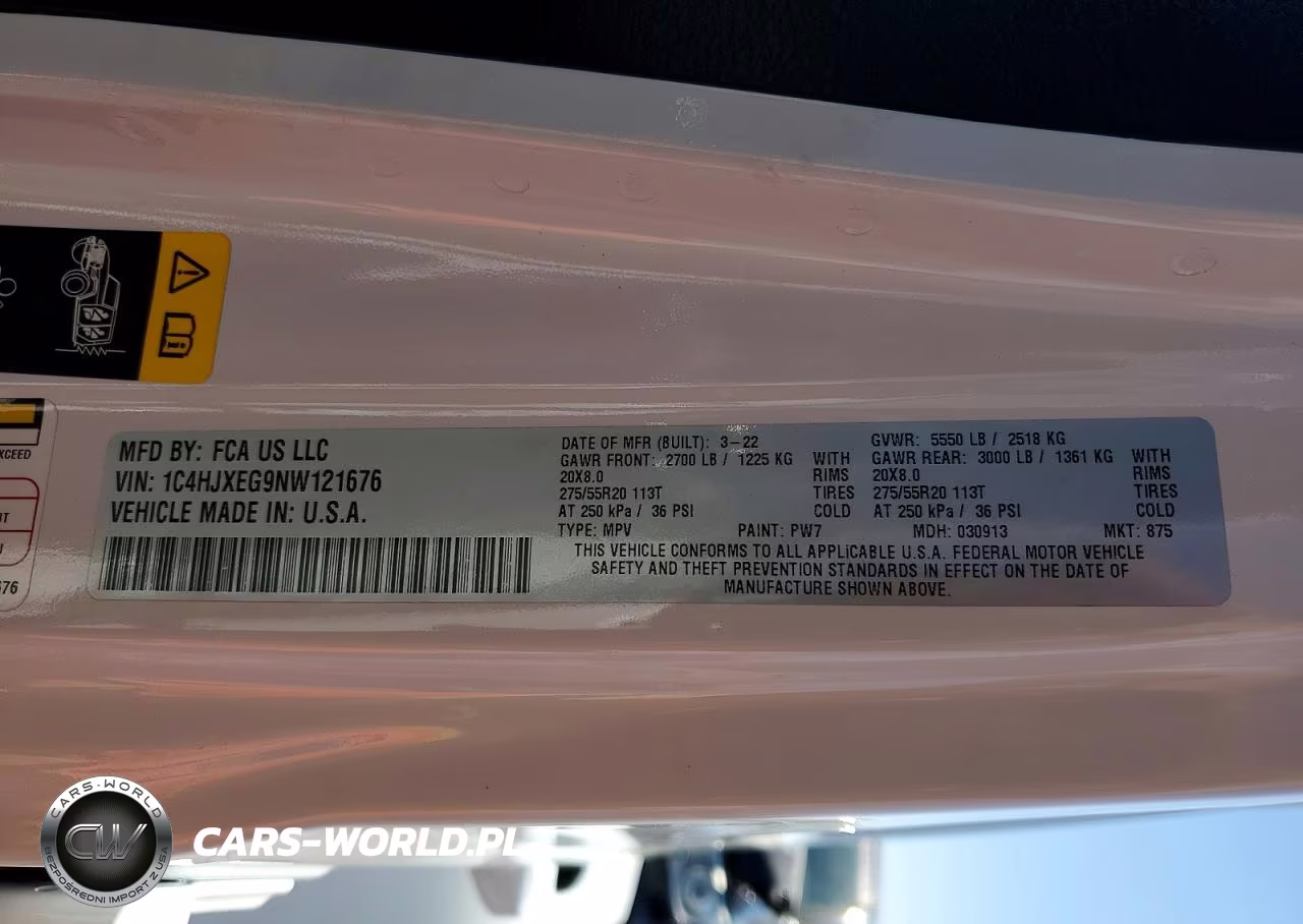 2022 Jeep Wrangler Unlimited Sahara VIN:1C4HJXEG9NW121676 - 12