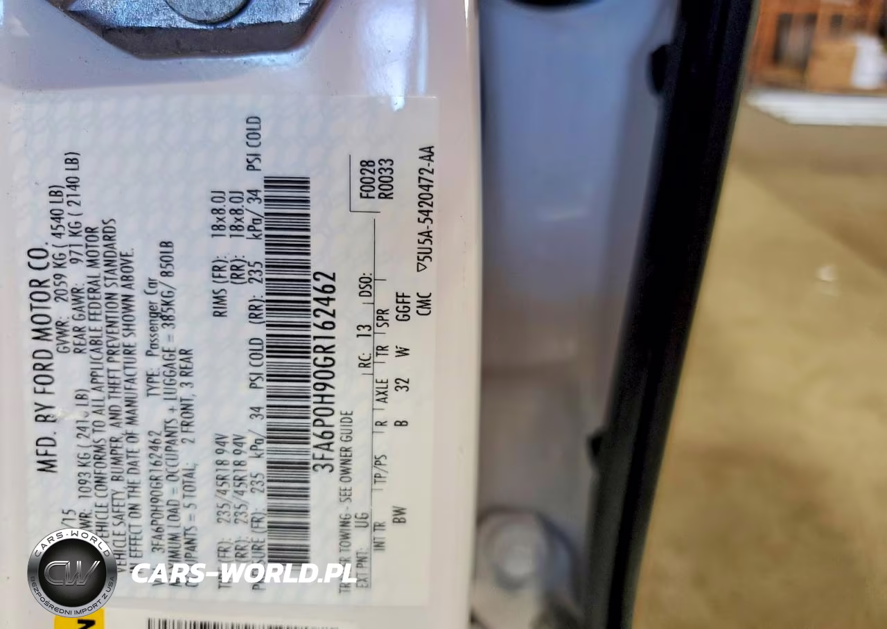 2016 Ford Fusion Se VIN:3FA6P0H90GR162462 - 12