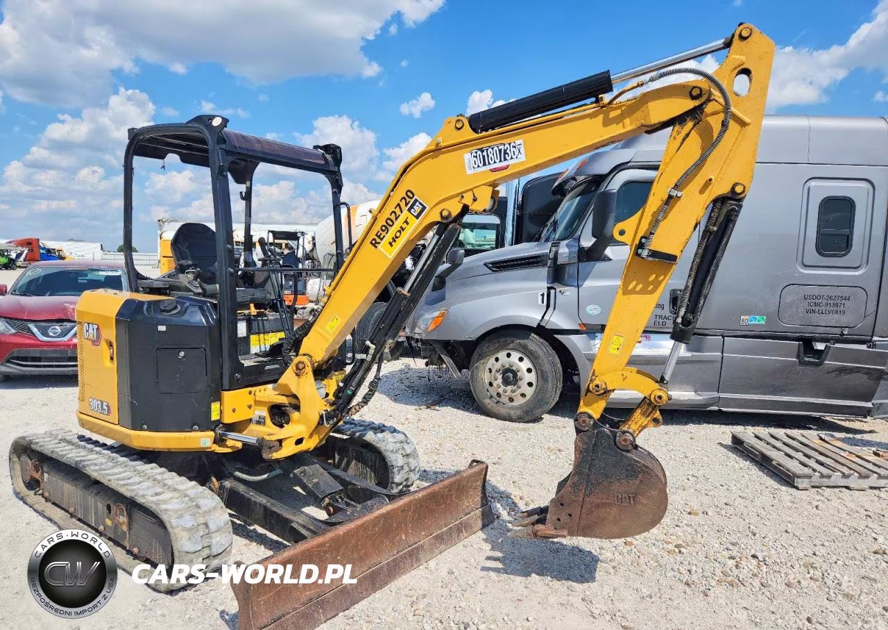 2023 Caterpillar 303.5 Mini Excavator – zdjęcie 1 z 10
