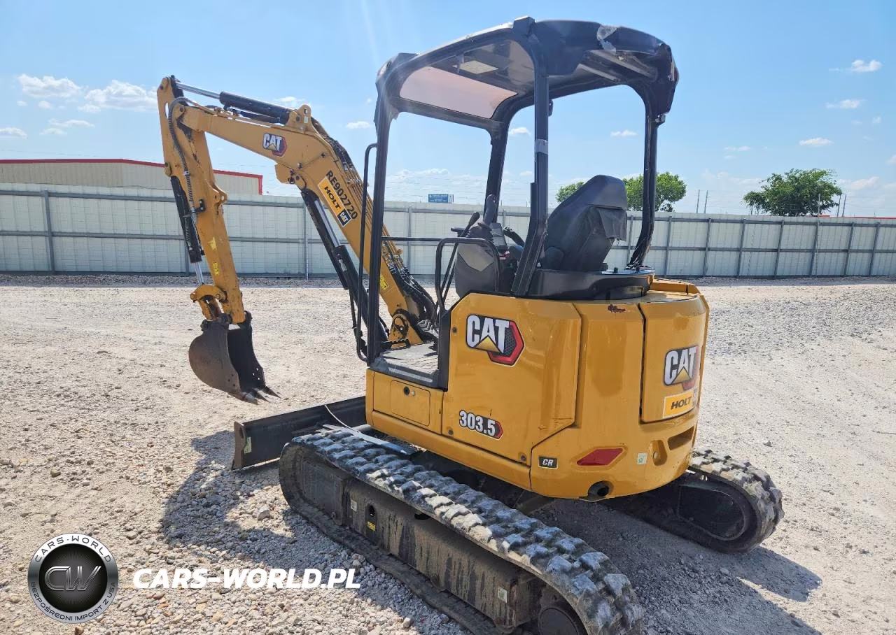 2023 Caterpillar 303.5 Mini Excavator VIN:CAT03035ARE902720 - 3
