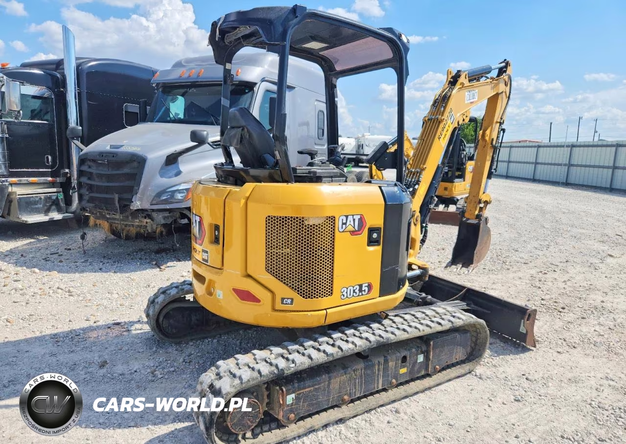 2023 Caterpillar 303.5 Mini Excavator VIN:CAT03035ARE902720 - 4