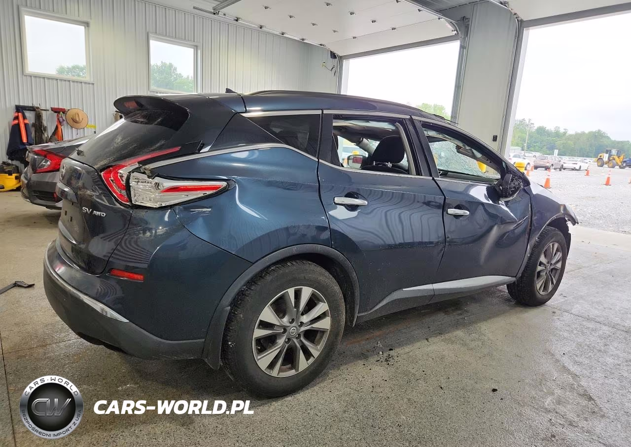 2015 Nissan Murano Sv VIN:5N1AZ2MH1FN227727 - 3