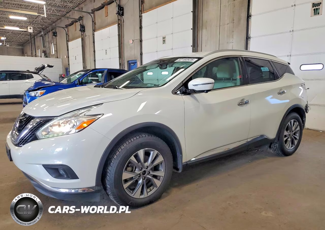 2017 Nissan Murano Sl VIN:5N1AZ2MH3HN166755 - 1