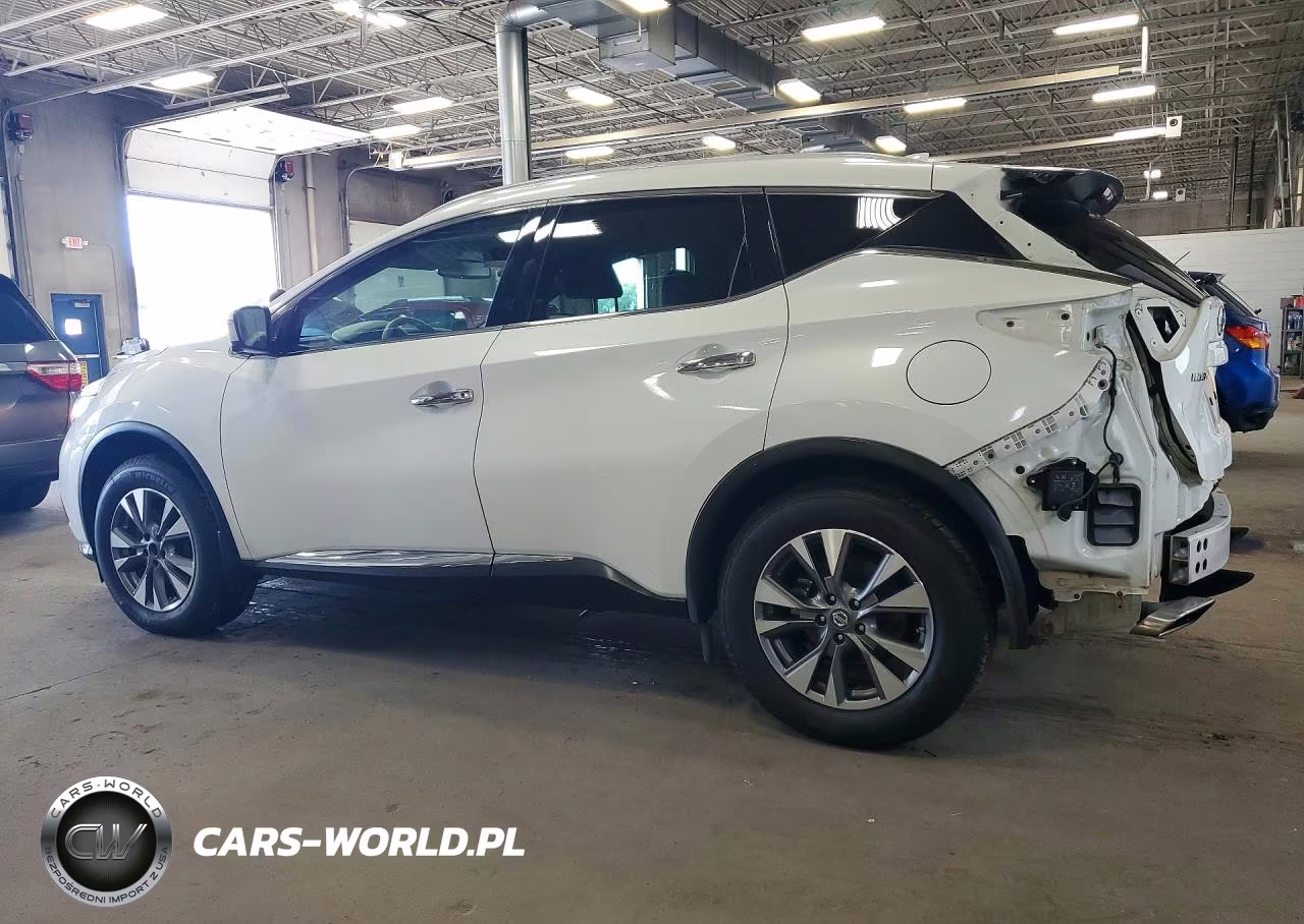 2017 Nissan Murano Sl VIN:5N1AZ2MH3HN166755 - 2
