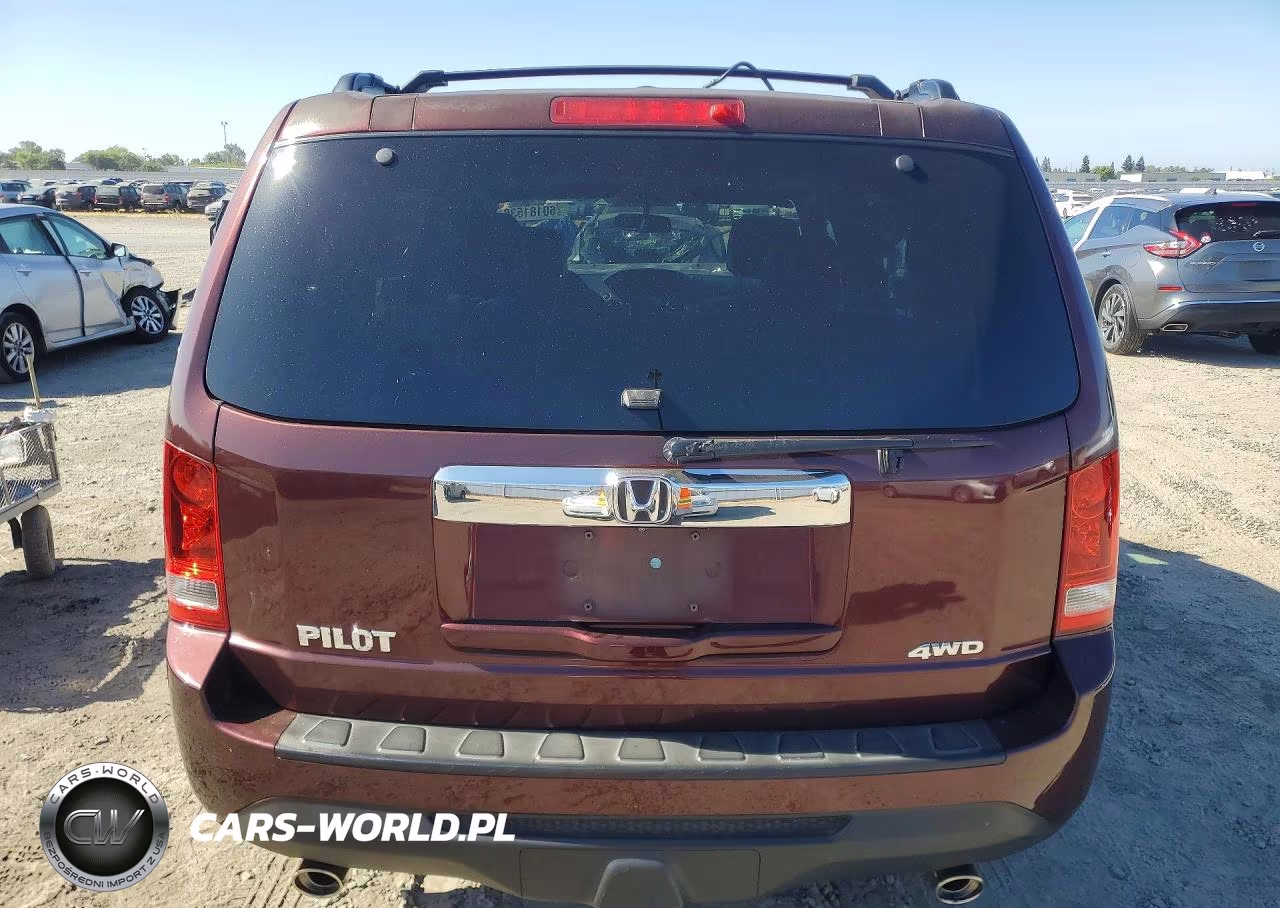 2013 Honda Pilot Exl VIN:5FNYF4H58DB057479 - 6