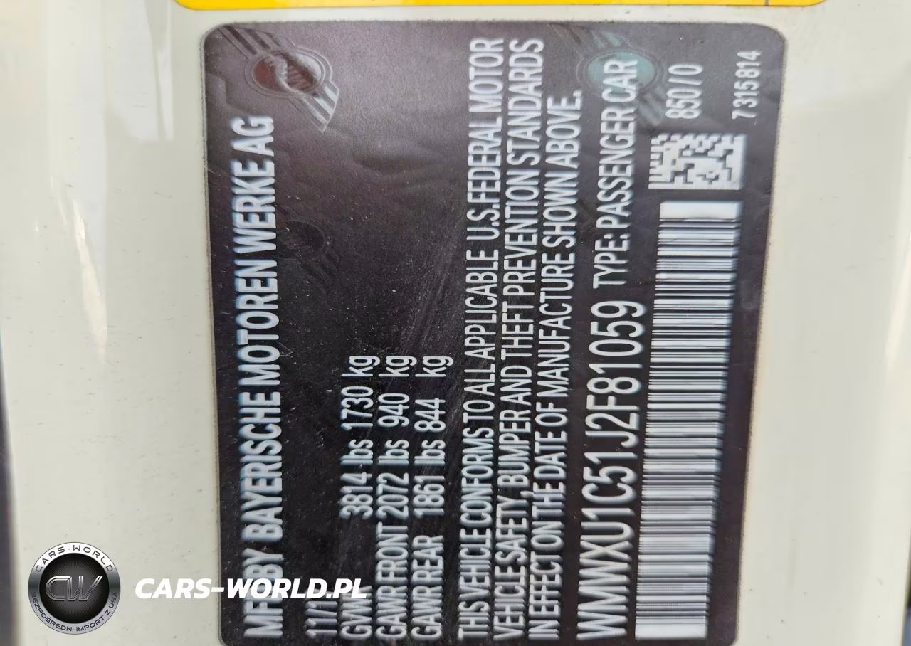 2018 Mini Cooper VIN:WMWXU1C51J2F81059 - 12