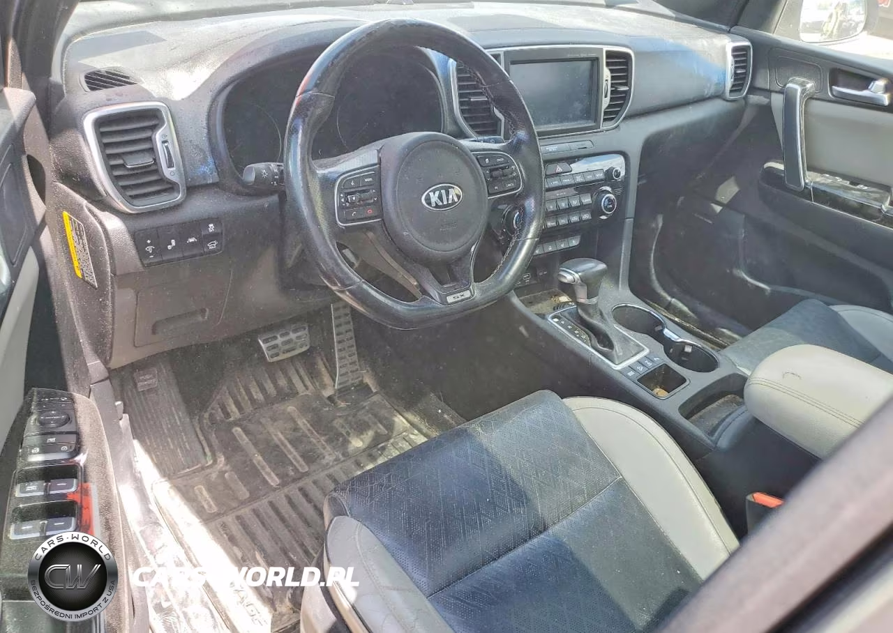 2017 Kia Sportage Sx VIN:KNDPRCA60H7264184 - 8