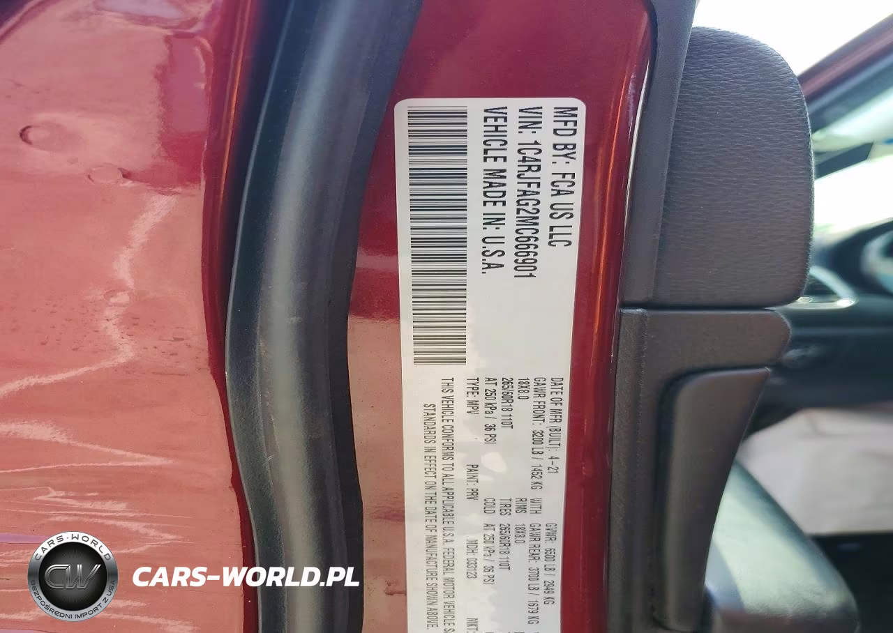 2021 Jeep Grand Cherokee Laredo VIN:1C4RJFAG2MC666901 - 13