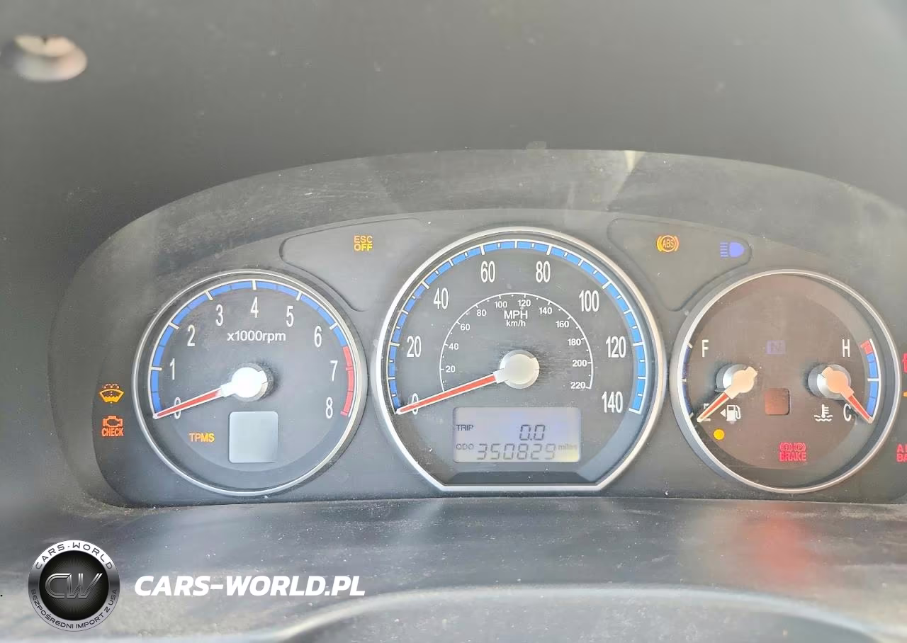 2008 Hyundai Santa Fe Gls VIN:5NMSG13DX8H181841 - 9
