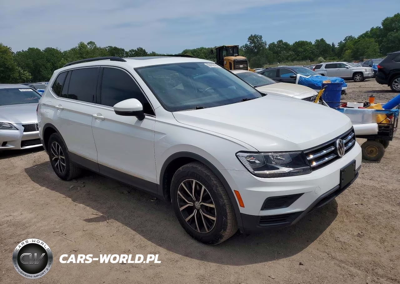 2021 Volkswagen Tiguan Se VIN:3VV2B7AX9MM083827 - 4