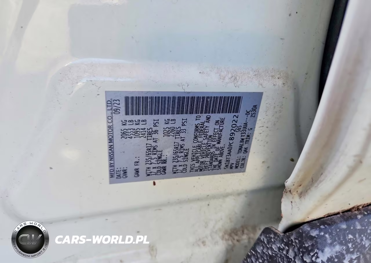 2023 Nissan Rogue S VIN:5N1BT3AA0PC892022 - 13