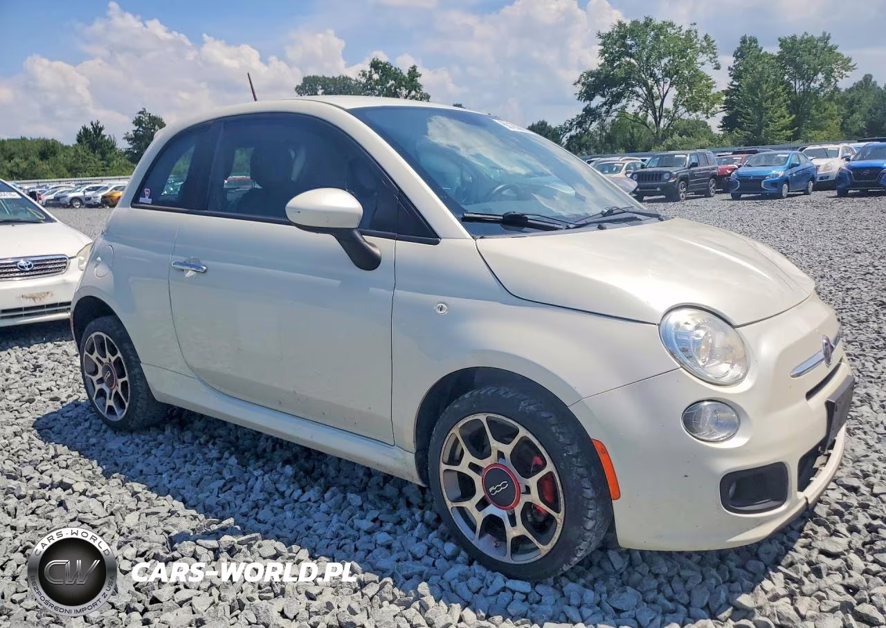 2013 Fiat 500 Sport VIN:3C3CFFBR1DT591382 - 4