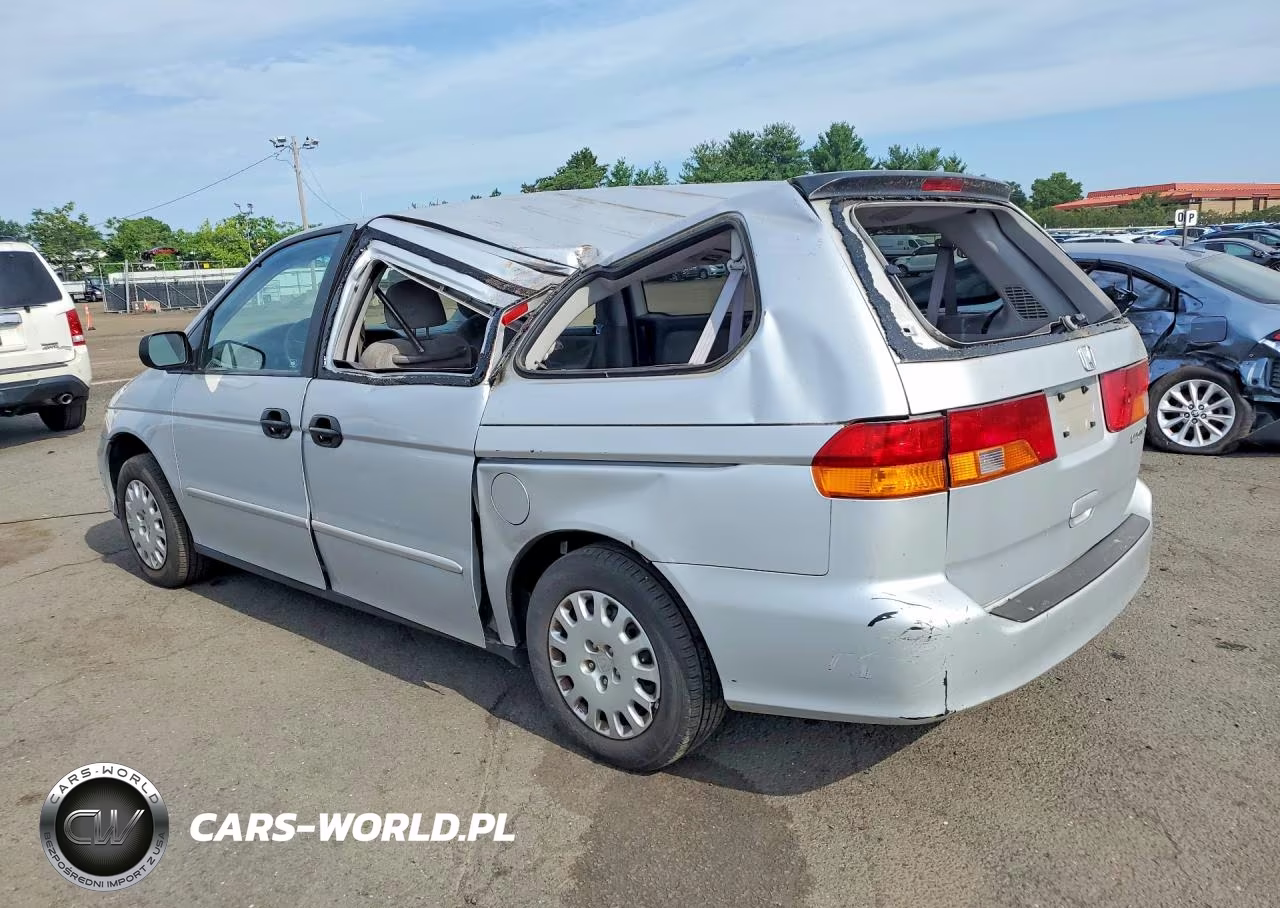 2002 Honda Odyssey Lx VIN:2HKRL18562H549177 - 2