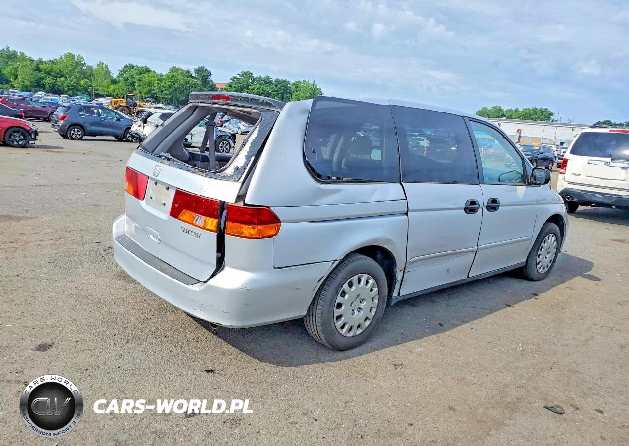 2002 Honda Odyssey Lx VIN:2HKRL18562H549177 - 3