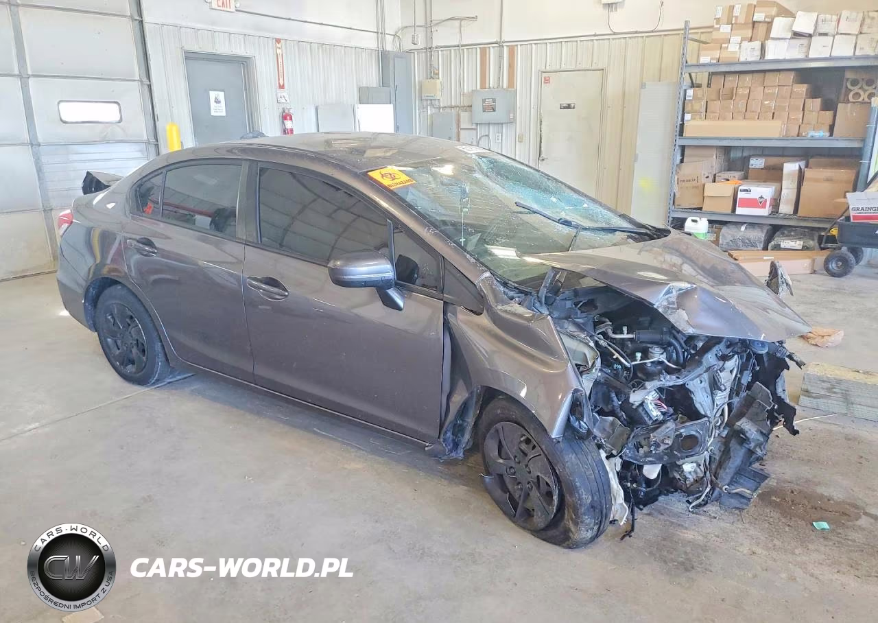 2015 Honda Civic Lx VIN:19XFB2F55FE023602 - 4