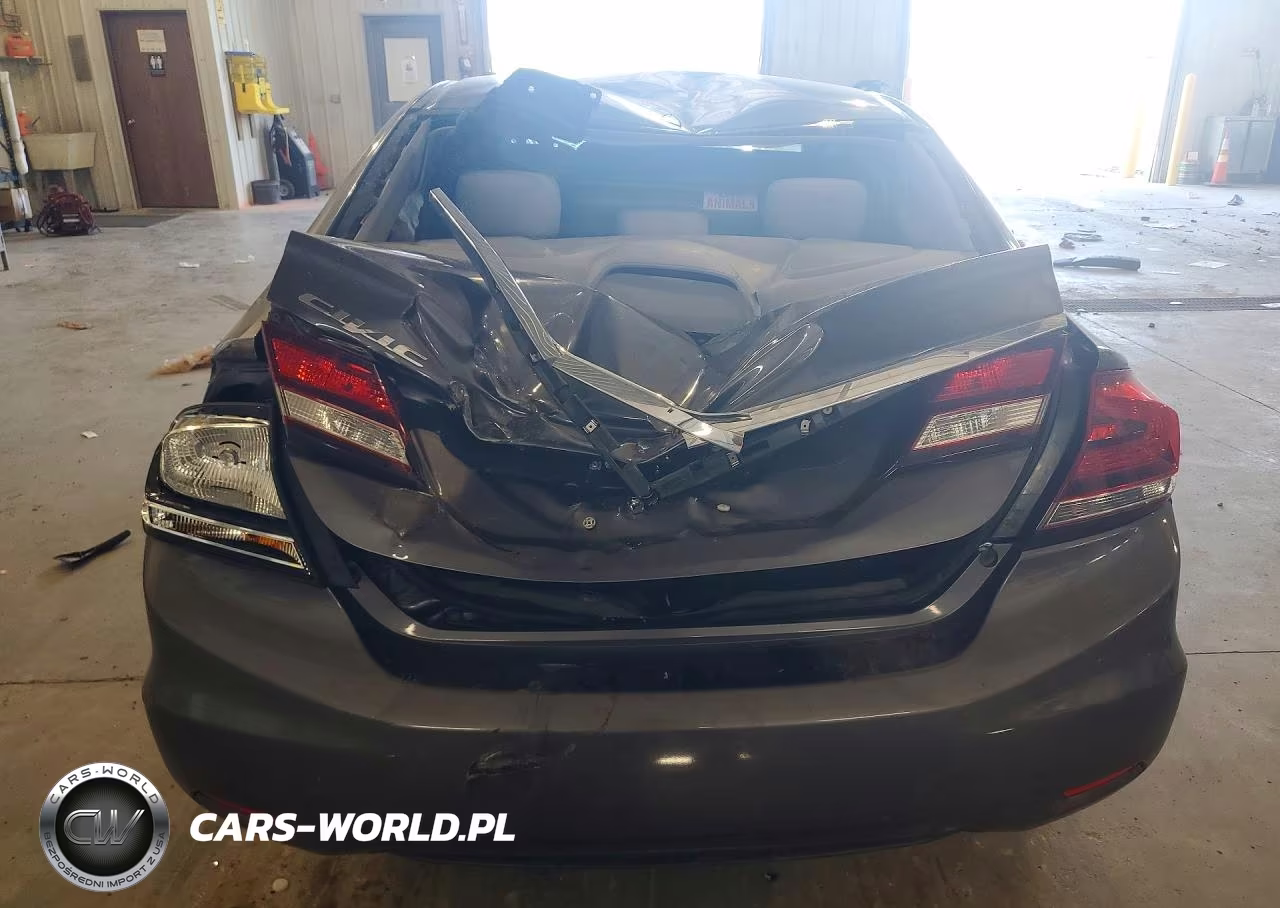 2015 Honda Civic Lx VIN:19XFB2F55FE023602 - 6