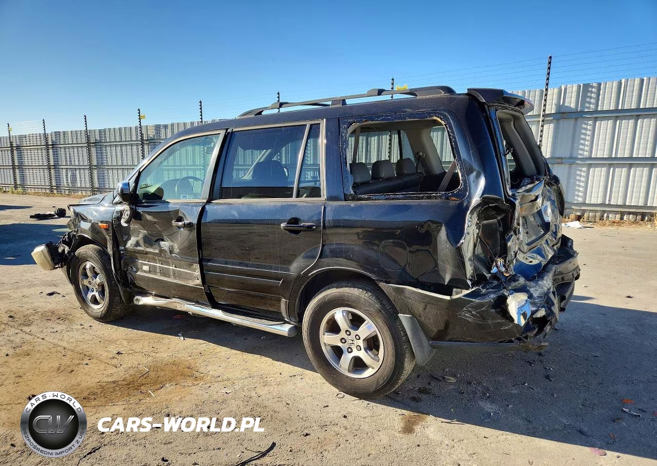 2006 Honda Pilot Ex VIN:2HKYF18676H526539 - 2