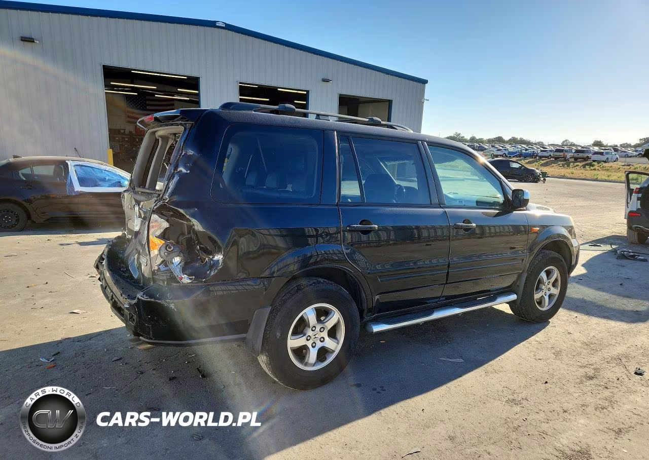 2006 Honda Pilot Ex VIN:2HKYF18676H526539 - 3