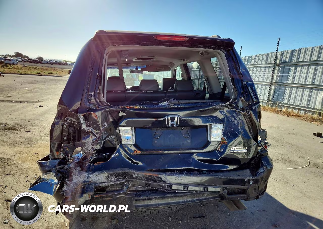 2006 Honda Pilot Ex VIN:2HKYF18676H526539 - 6