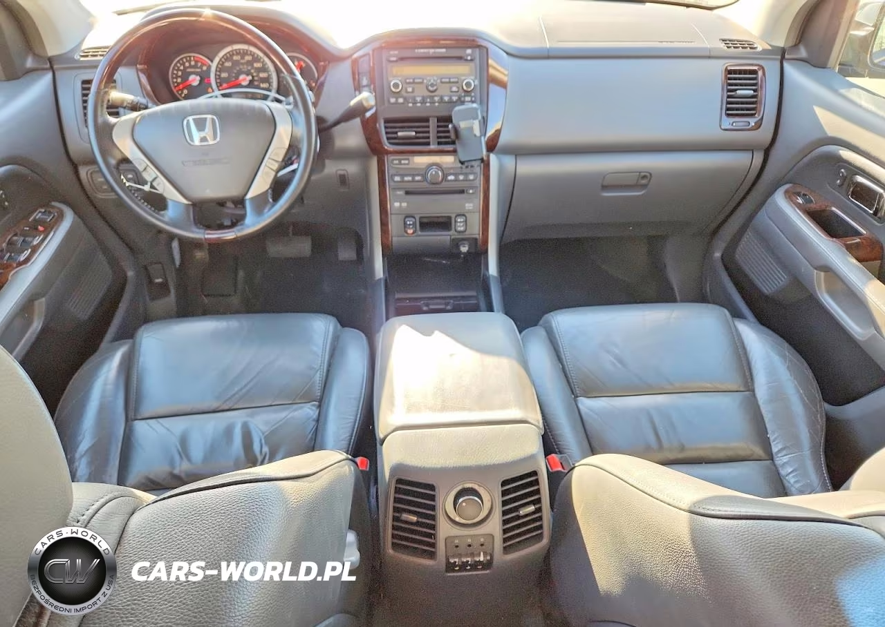 2006 Honda Pilot Ex VIN:2HKYF18676H526539 - 8